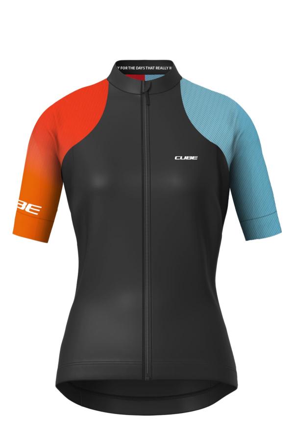 CUBE ROAD/XC WS Trikot TEAMLINE kurzarm Gr&ouml;&szlig;e: XXXL (46)