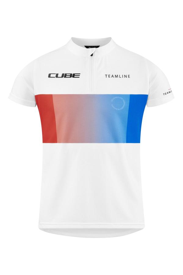 CUBE TEAMLINE Trikot ROOKIE kurzarm Gr&ouml;&szlig;e: M (122/128)