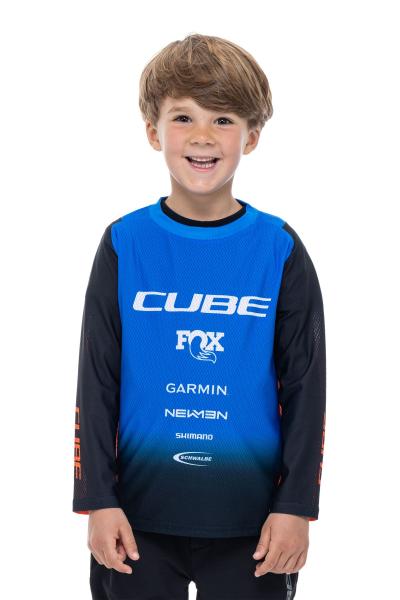 CUBE VERTEX Trikot ROOKIE X Actionteam langarm Gr&ouml;&szlig;e: M (122/128) Produktbild 2