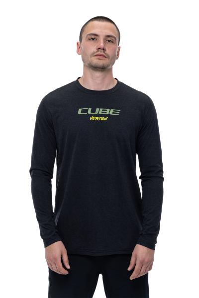 CUBE MTB Rundhalstrikot FLOW langarm Gr&ouml;&szlig;e: M Produktbild 2