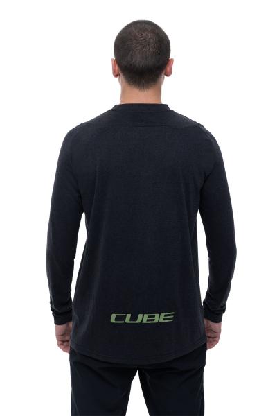 CUBE MTB Rundhalstrikot FLOW langarm Gr&ouml;&szlig;e: M Produktbild 3