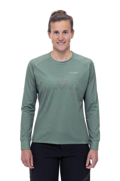 CUBE MTB WS Rundhalstrikot langarm Gr&ouml;&szlig;e: M (38) Produktbild 2