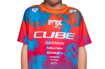 CUBE MTB Trikot ROOKIE X Actionteam kurzarm Gr&ouml;&szlig;e: XL (146/152) Produktbild 2