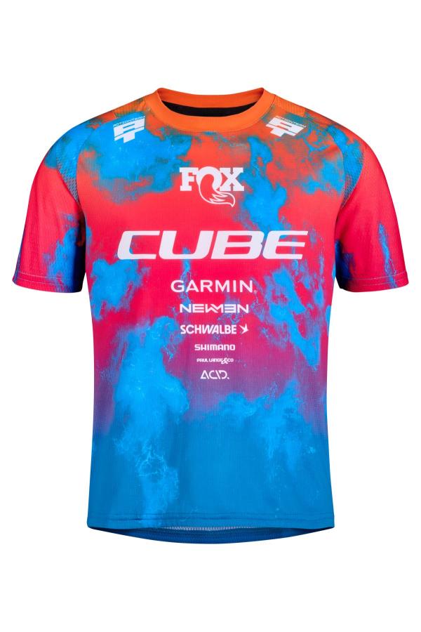 CUBE MTB Trikot ROOKIE X Actionteam kurzarm Gr&ouml;&szlig;e: XXL (158/164)