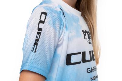 CUBE MTB Trikot ROOKIE X Actionteam kurzarm Gr&ouml;&szlig;e: M (122/128) Produktbild 4